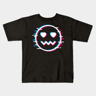 glitch emoji Kids T-Shirt